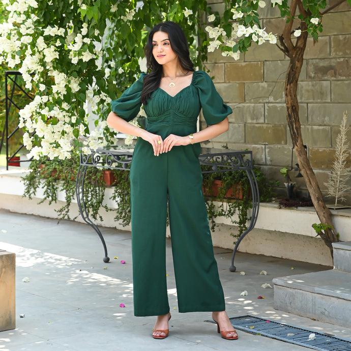 Mossy Green Jumpsuit